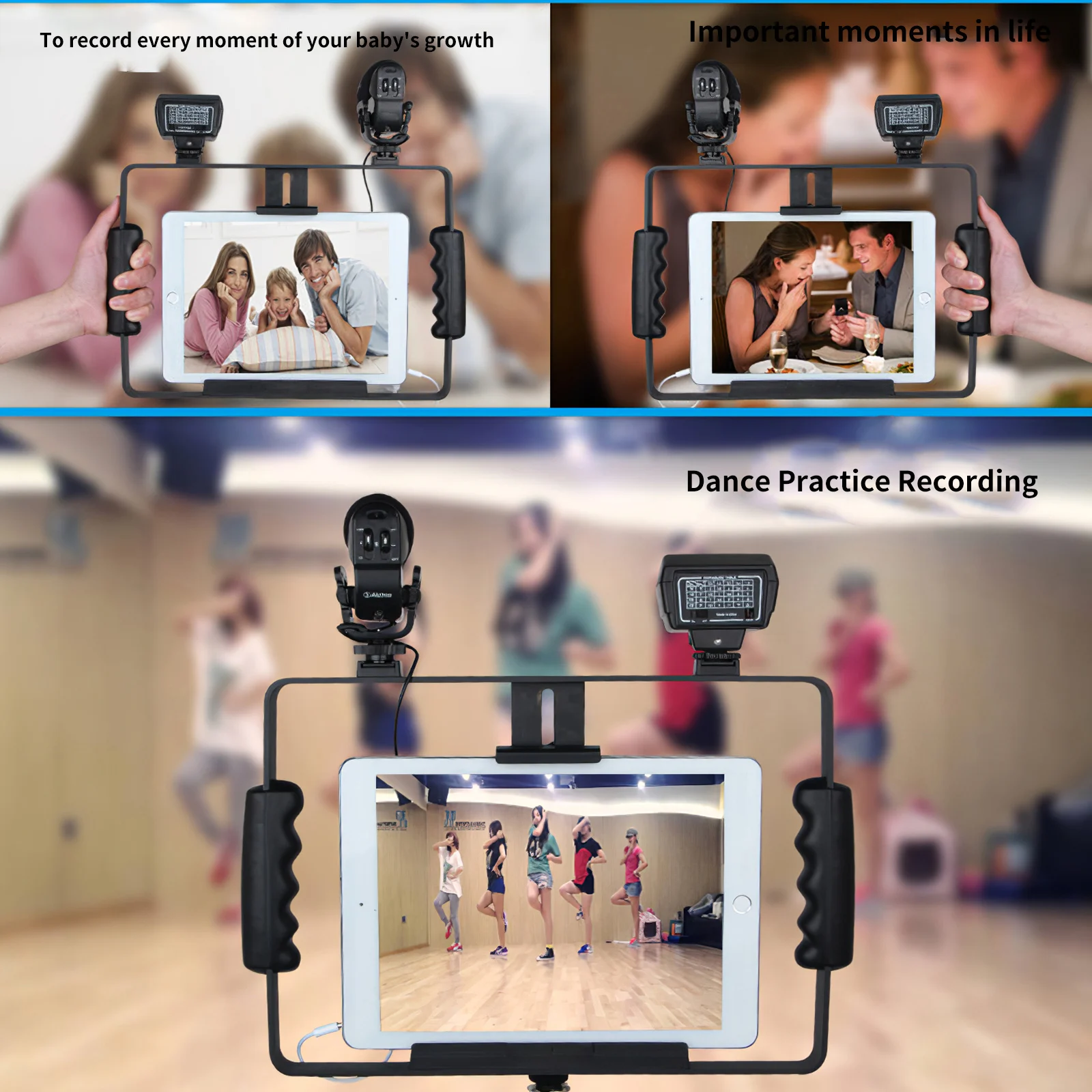 Handheld Video Rig Video Stabilizer Grip Video Filmmaking Case For Video Maker Video Grapher
Handheld Video Rig Video Stabilizer Grip Video Filmmaking Case For Video Maker Video Grapher