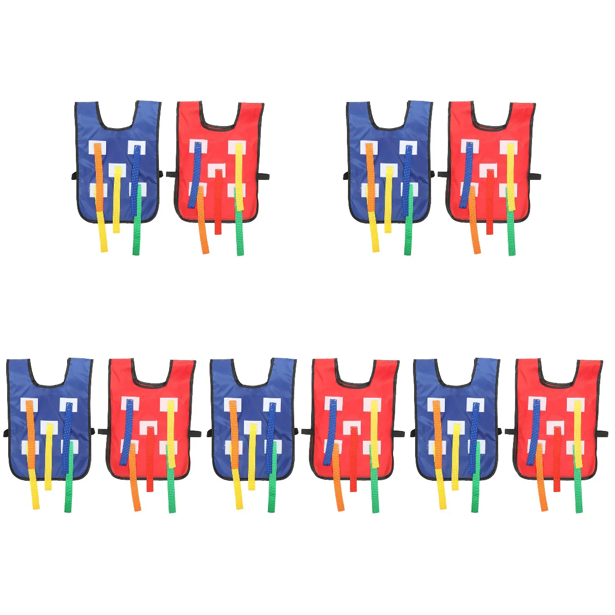 10 Sets Tail Pulling Vest Kids Chasing Game Belt Teamwork Toy Outdoor Toys Catching Toddlers Training Sports Activities Prop
10 Sets Tail Pulling Vest Kids Chasing Game Belt Teamwork Toy Outdoor Toys Catching Toddlers Training Sports Activities Prop