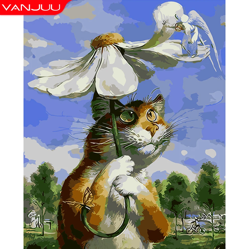 Diamond Mosaic 5D Cartoon Cat Full Drill Diamond Painting Diy Pet Flower Rhinestone Art Handicraft
Diamond Mosaic 5D Cartoon Cat Full Drill Diamond Painting Diy Pet Flower Rhinestone Art Handicraft