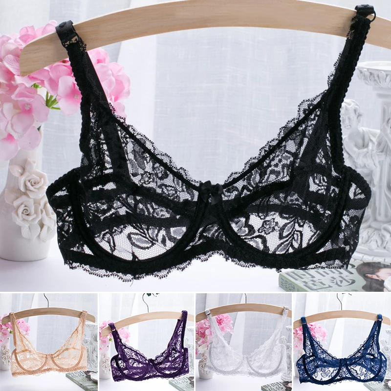 Sexy Lace Bralette Bra Women Underwear Push Up Bra Untra-Thin Comfortable Breathable Brassiere See Through Women Lingerie
Sexy Lace Bralette Bra Women Underwear Push Up Bra Untra-Thin Comfortable Breathable Brassiere See Through Women Lingerie