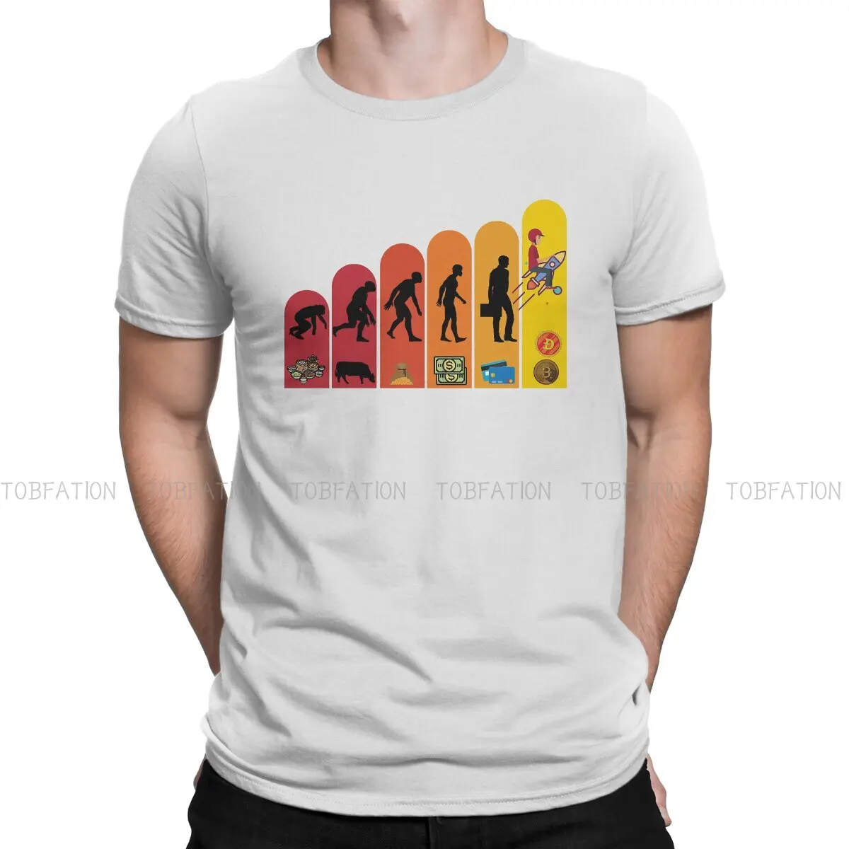 Doge Newest Polyester TShirts The Evolution Of Money Bitcoin Btc Male Graphic Streetwear T Shirt Round Neck
Doge Newest Polyester TShirts The Evolution Of Money Bitcoin Btc Male Graphic Streetwear T Shirt Round Neck