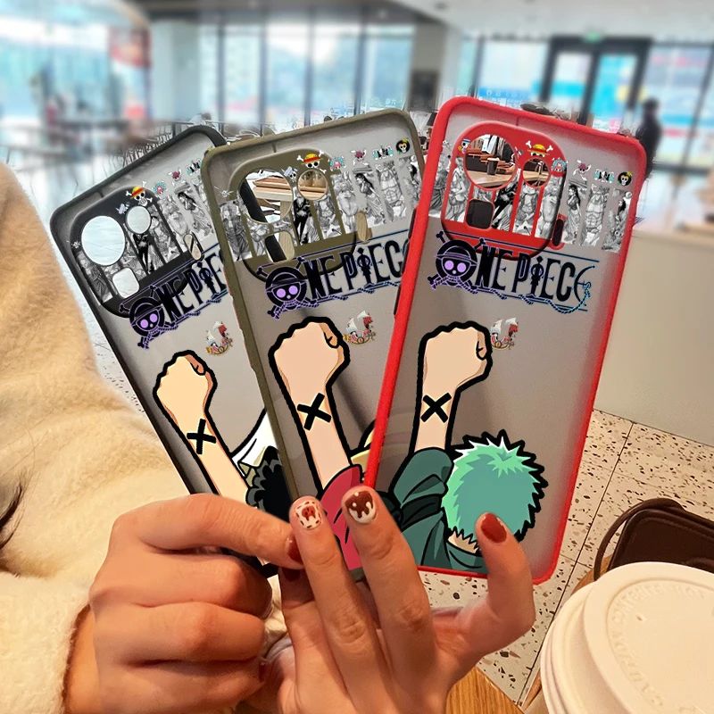 Anime One Piece Cool For Xiaomi Mi Poco X3 F3 GT NFC GT 11 11T 10 10S 10T Ultra Lite Pro 9 8 Frosted Translucent Phone Case
Anime One Piece Cool For Xiaomi Mi Poco X3 F3 GT NFC GT 11 11T 10 10S 10T Ultra Lite Pro 9 8 Frosted Translucent Phone Case