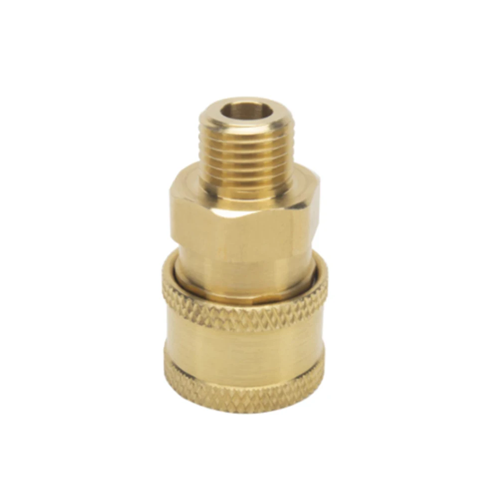 High Pressure Washer Connector Pressure Washer Coupling Quick Release Adapter 1/4" Male Male Fitting Hose Connector
High Pressure Washer Connector Pressure Washer Coupling Quick Release Adapter 1/4" Male Male Fitting Hose Connector