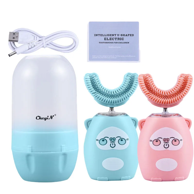2022 New U Shaped Automatic Ultrasonic Toothbrush Waterproof 4 Modes Rechargeable Tooth Brush Whitening for Children Teeth Care
2022 New U Shaped Automatic Ultrasonic Toothbrush Waterproof 4 Modes Rechargeable Tooth Brush Whitening for Children Teeth Care
