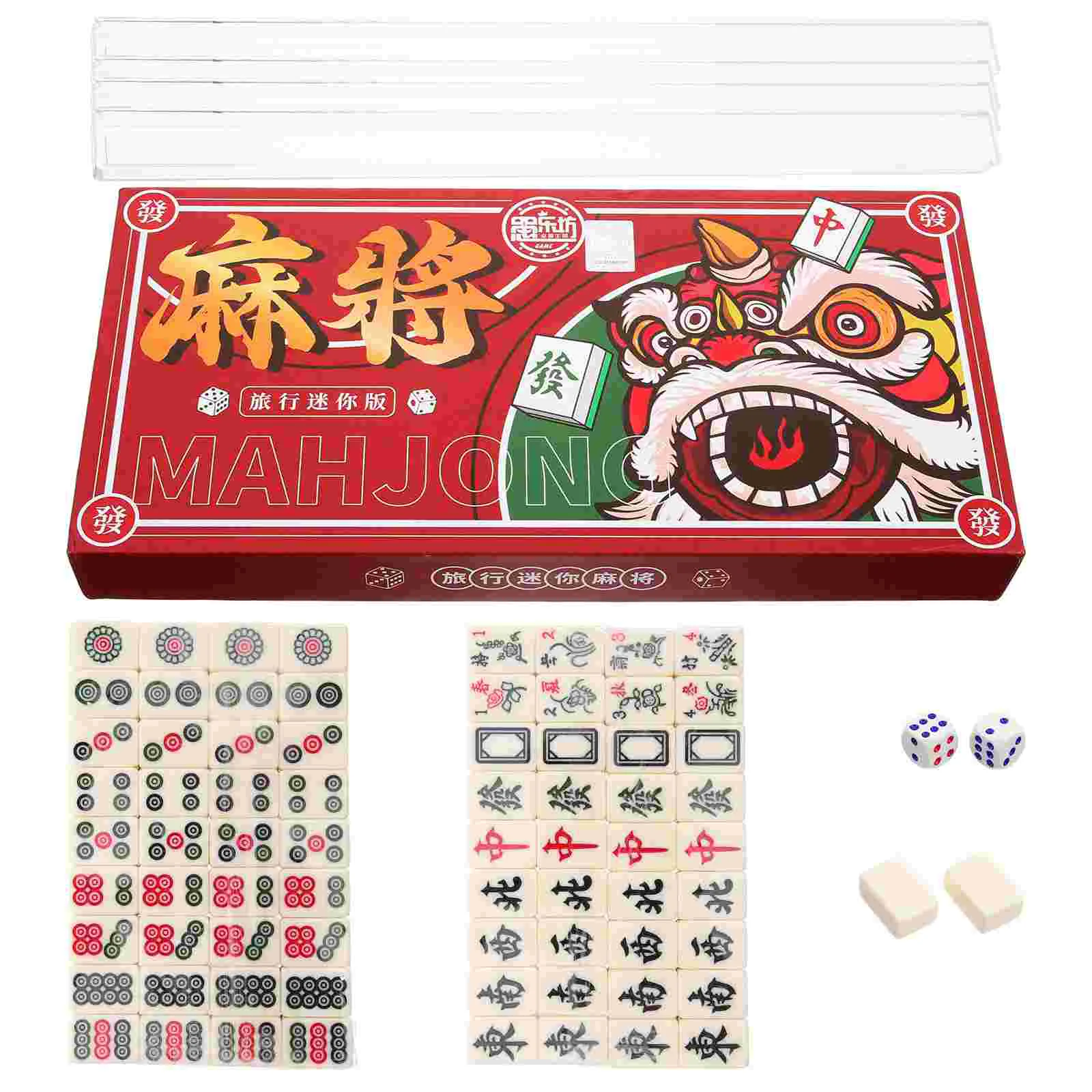 Portable Mahjong Kit Toys Camping Travel Game Melamine Interesting Plaything Chinese
Portable Mahjong Kit Toys Camping Travel Game Melamine Interesting Plaything Chinese