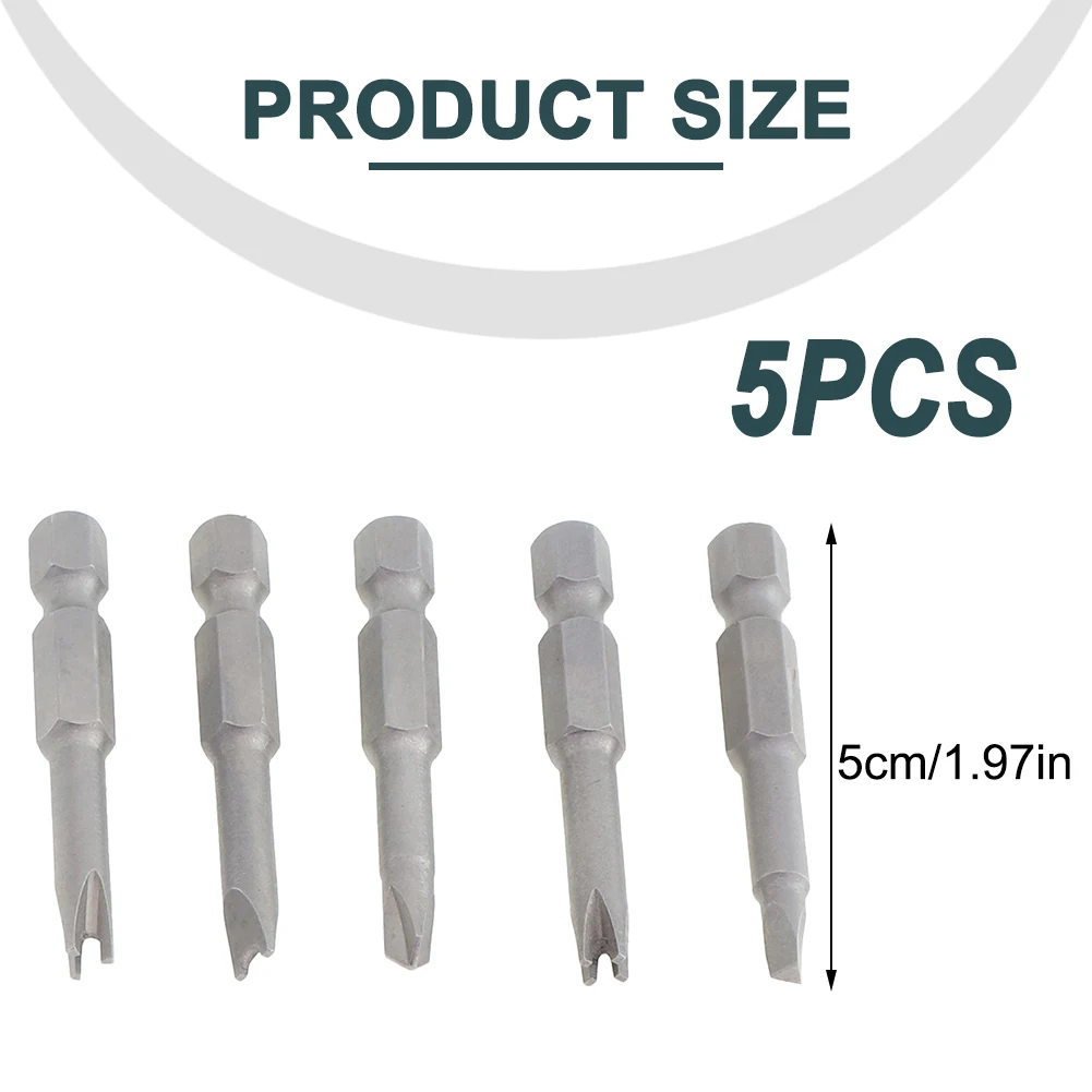 Bolt Driver Screwdriver Bits U Y Shape Y 1.96Inch 5pcs Set Four Points Inner Cross Screwdriver Screwdriver Bits
Bolt Driver Screwdriver Bits U Y Shape Y 1.96Inch 5pcs Set Four Points Inner Cross Screwdriver Screwdriver Bits
