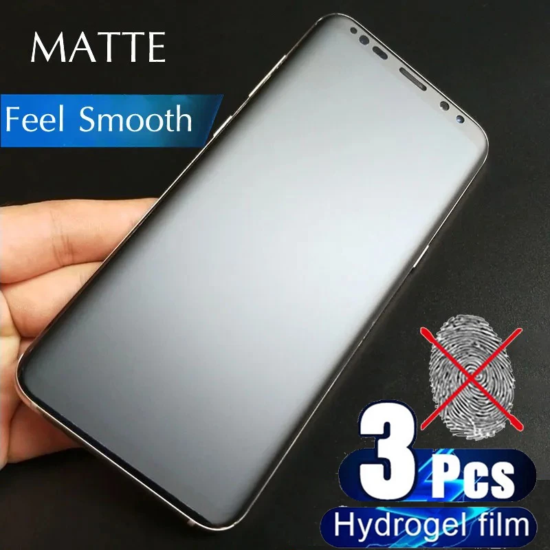 3Pcs Matte Soft Screen Protector For Samsung Galaxy S8 S9 S10E S10 S20 S21 S22 S23 Note 8 9 10 Plus 20 Ultra Hydrogel TPU Film
3Pcs Matte Soft Screen Protector For Samsung Galaxy S8 S9 S10E S10 S20 S21 S22 S23 Note 8 9 10 Plus 20 Ultra Hydrogel TPU Film