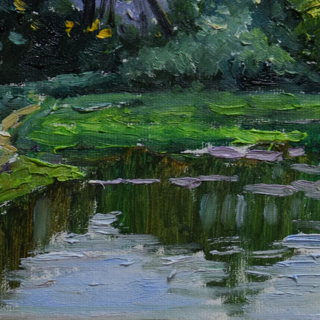 Оригинальная картина маслом 8 дюймов с изображением очаровательного леса
Оригинальная картина маслом 8 дюймов с изображением очаровательного леса