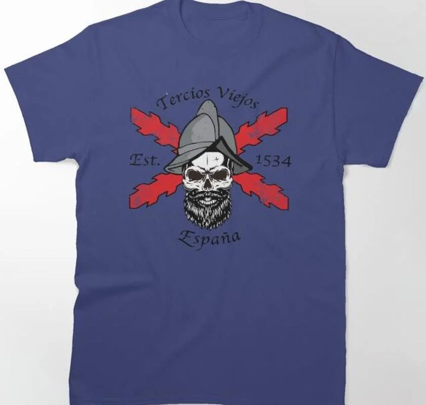 THIRD OF SPAIN -TERCIOS DE ESPAÑA Men T-Shirt Short Sleeve Casual 100% Cotton Shirts Size S-3Xl
THIRD OF SPAIN -TERCIOS DE ESPAÑA Men T-Shirt Short Sleeve Casual 100% Cotton Shirts Size S-3Xl