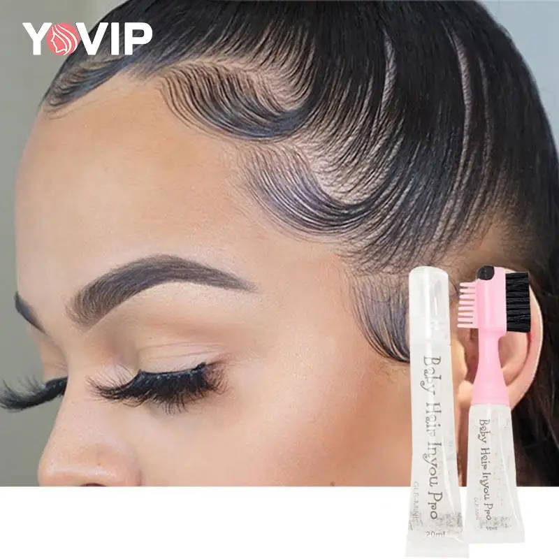 Hair Edges Brush Waterproof Sweat-Proof Quick Edge Control Brush With Gel For Baby Natural Hair 3 In 1 Wig Bangs Gel
Hair Edges Brush Waterproof Sweat-Proof Quick Edge Control Brush With Gel For Baby Natural Hair 3 In 1 Wig Bangs Gel