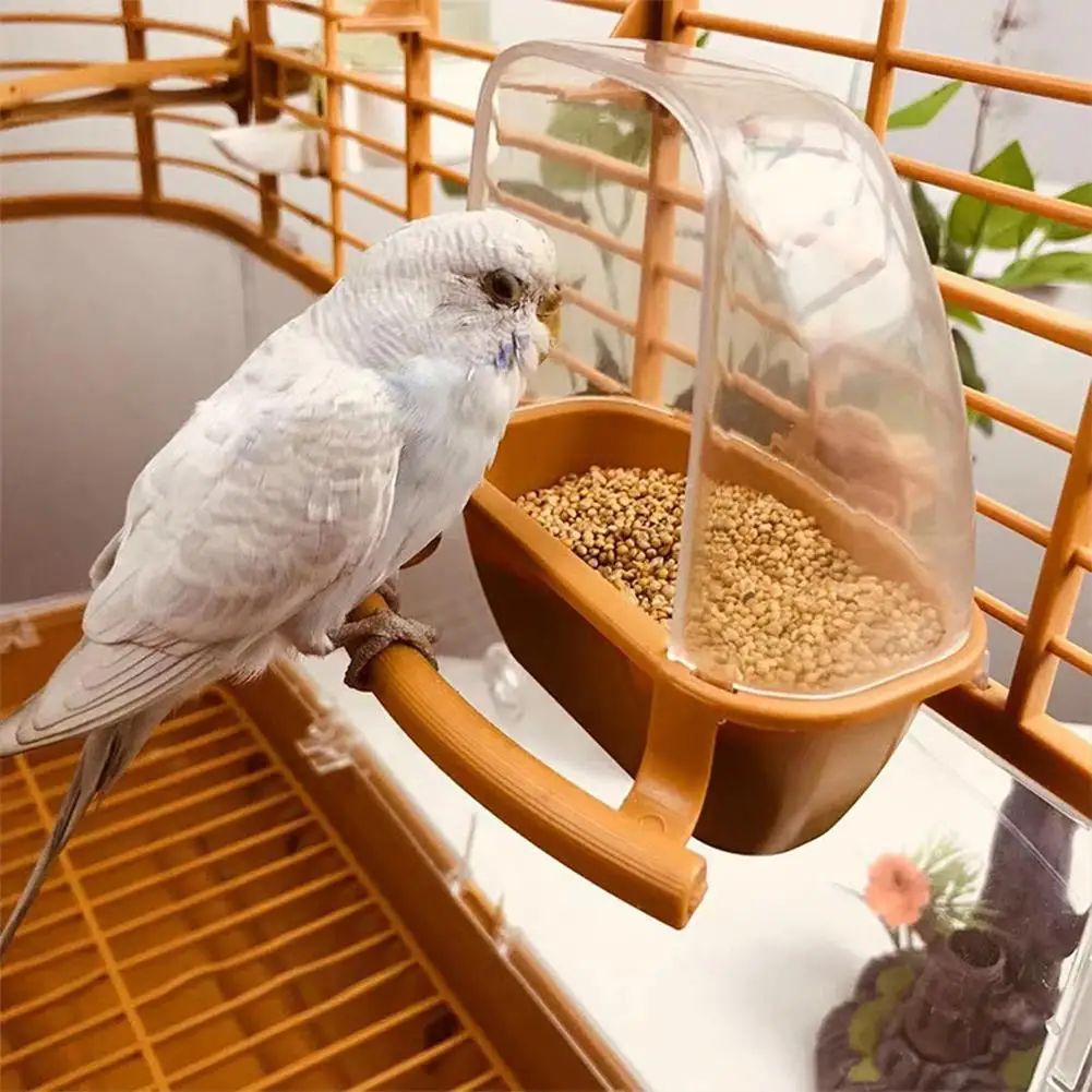 Hanging Bird Feeder Box Outdoor Transparent Anti-splash Anti-sprinkling Food Container Bird Supplies
Hanging Bird Feeder Box Outdoor Transparent Anti-splash Anti-sprinkling Food Container Bird Supplies