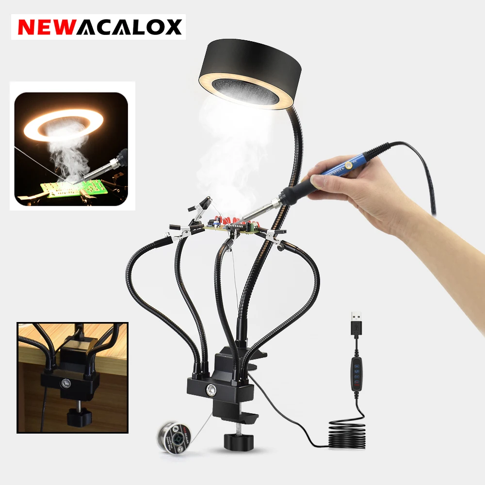 NEWACALOX паяльная лампа для поглотителя дыма Гибкий ручной вытяжной вентилятор с 3 цветами светильник DIY Рабочий вентилятор для сварки
NEWACALOX паяльная лампа для поглотителя дыма Гибкий ручной вытяжной вентилятор с 3 цветами светильник DIY Рабочий вентилятор для сварки