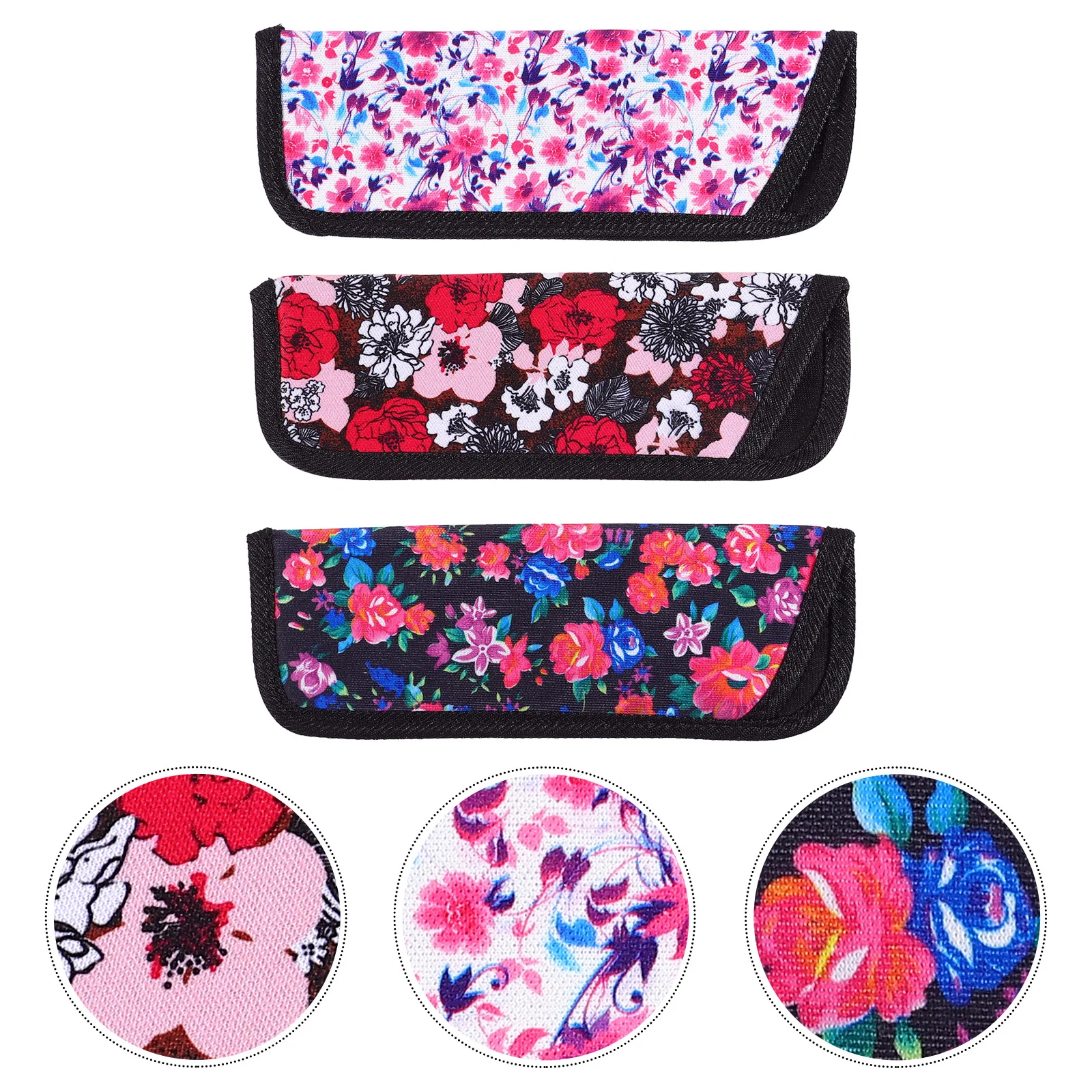 3Pcs Cloth Sunglasses Storage Bags Portable Glasses Pouches Holder Organizers 
3Pcs Cloth Sunglasses Storage Bags Portable Glasses Pouches Holder Organizers