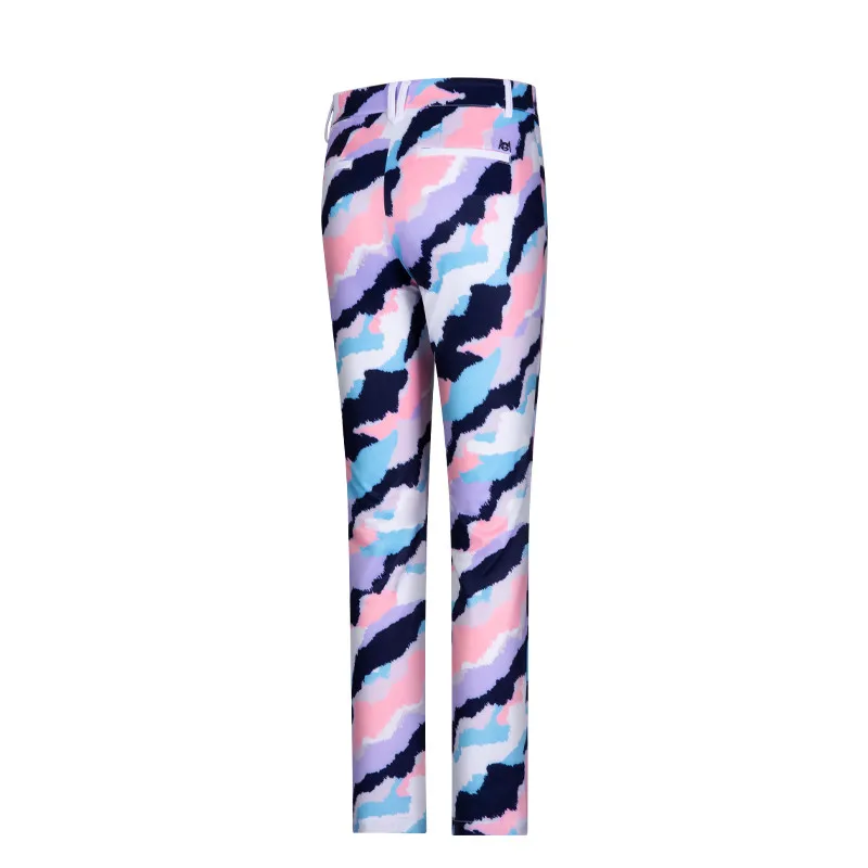 Golf Apparel Women's Sports Pants Fashion Multicolored Print Waterproof Women's Pants
Golf Apparel Women's Sports Pants Fashion Multicolored Print Waterproof Women's Pants
