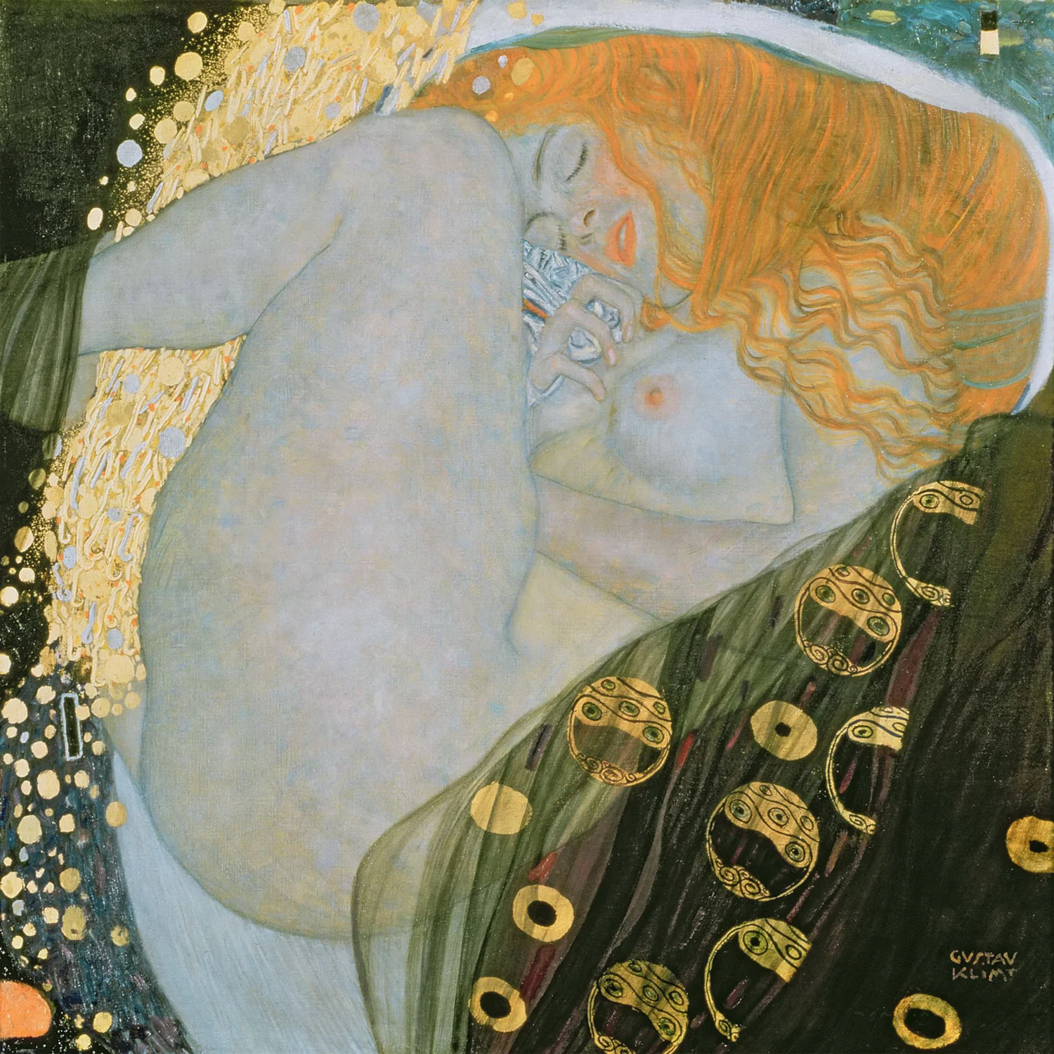 Danae by Gustav Klimt Hand painted famous oil painting reproduction Mythological painting Modern wall decorative picture
Danae by Gustav Klimt Hand painted famous oil painting reproduction Mythological painting Modern wall decorative picture