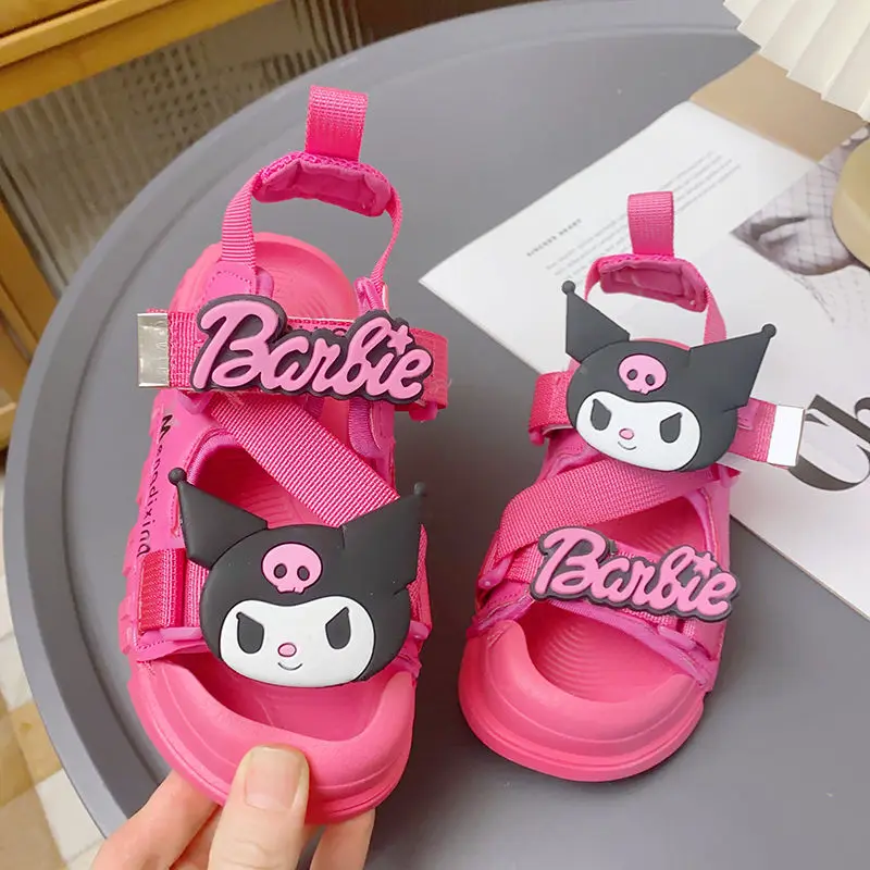 Summer New Children's Cartoon Kuromi Beach Shoes Versatile Casual Boys Girls Shoes Soft Sole Sports Shoes Children's Sandals
Summer New Children's Cartoon Kuromi Beach Shoes Versatile Casual Boys Girls Shoes Soft Sole Sports Shoes Children's Sandals