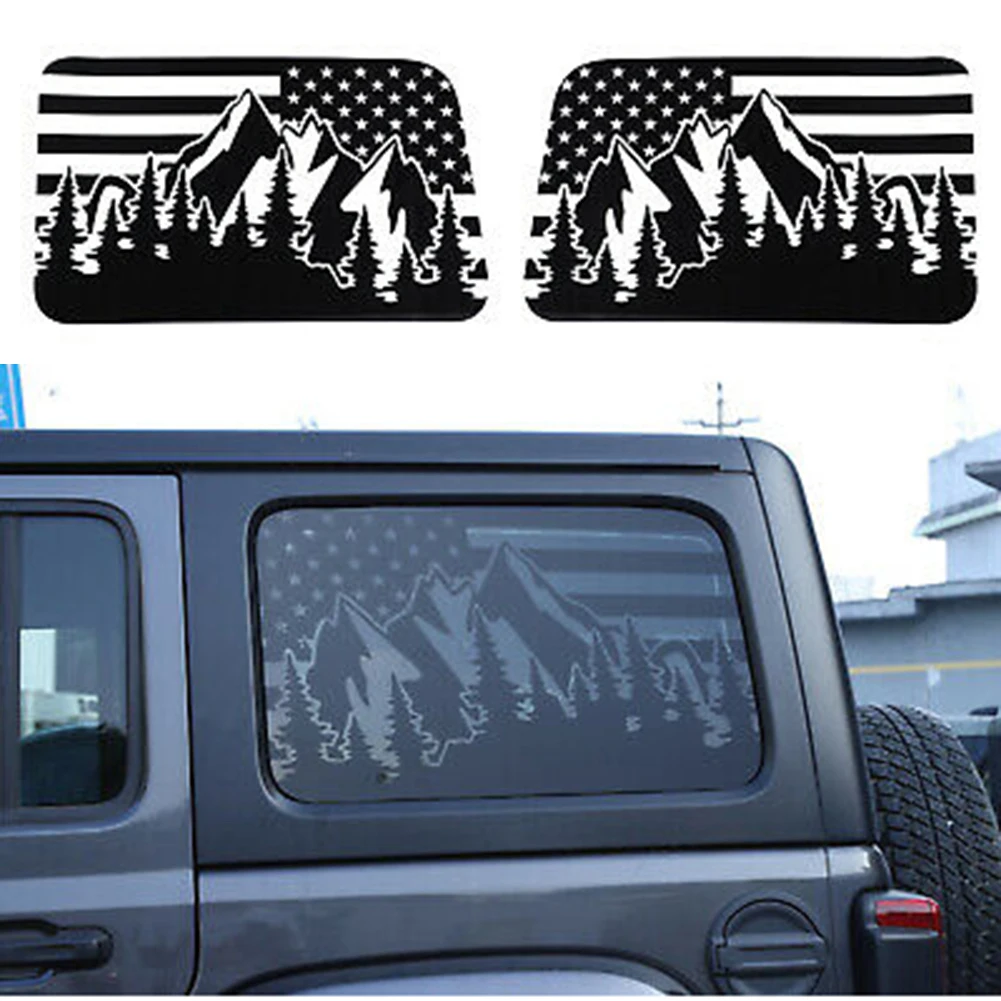 2x Cover Trim Sticker For Jeep Wrangler JL 2018-2022 Rear Snow Mountain Decals Stickers Black Decorate Car Charming Luxury Vivid
2x Cover Trim Sticker For Jeep Wrangler JL 2018-2022 Rear Snow Mountain Decals Stickers Black Decorate Car Charming Luxury Vivid