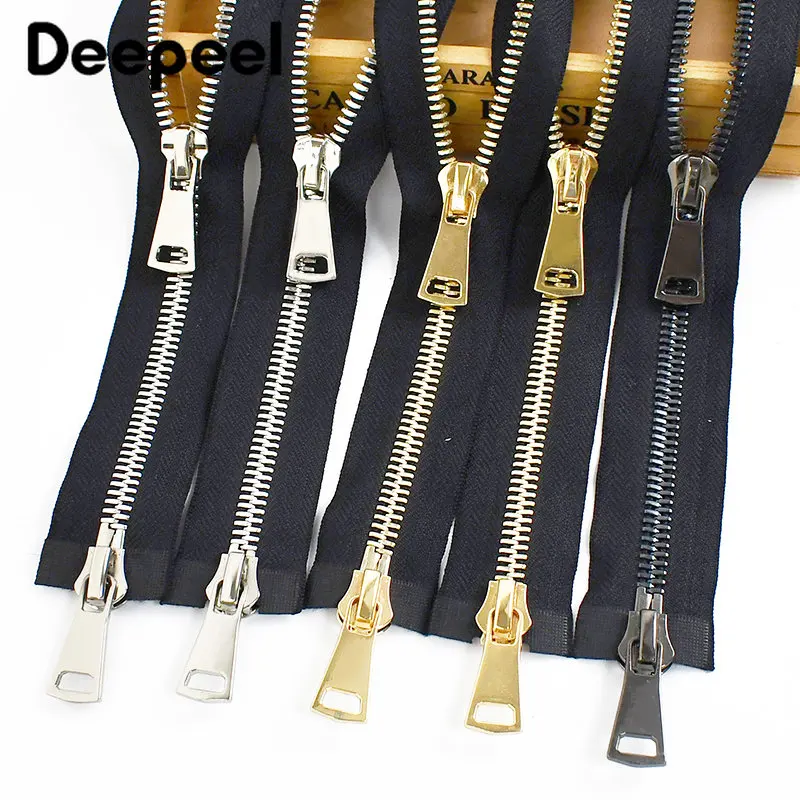 1Pc 8# Sewing Metal Zipper 70/80/90/100cm Doule/Single Slider Open End Auto Lock Zippers for Jacket Clothes Repair Kit Accessory
1Pc 8# Sewing Metal Zipper 70/80/90/100cm Doule/Single Slider Open End Auto Lock Zippers for Jacket Clothes Repair Kit Accessory