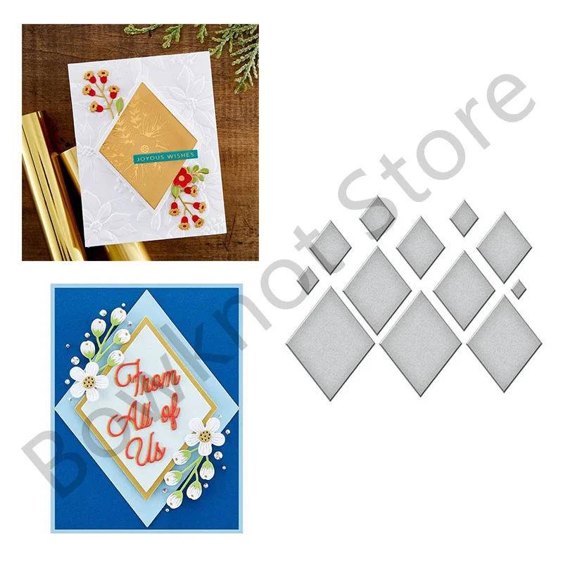 2022 new version metal cutting die DIY greeting card handmade diamond scrapbook decoration template embossing template
2022 new version metal cutting die DIY greeting card handmade diamond scrapbook decoration template embossing template