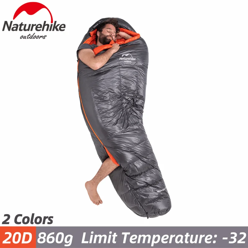 Спальный мешок Naturehike, зимний портативный, с наполнителем из гусиного пуха, утолщенный, ветрозащитный, теплый, ультралегкий, для кемпинга, 90%
Спальный мешок Naturehike, зимний портативный, с наполнителем из гусиного пуха, утолщенный, ветрозащитный, теплый, ультралегкий, для кемпинга, 90%