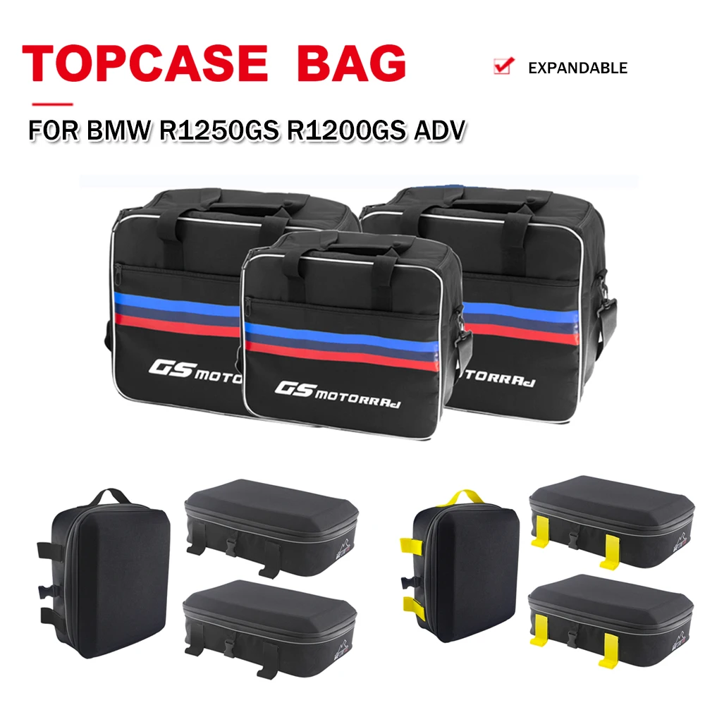 Motorbike Expandable Luggage Bag Waterproof Saddlebag Top Case Inner Bags For BMW R1250GS Adventure R1200GS LC ADV F850GS F750GS
Motorbike Expandable Luggage Bag Waterproof Saddlebag Top Case Inner Bags For BMW R1250GS Adventure R1200GS LC ADV F850GS F750GS