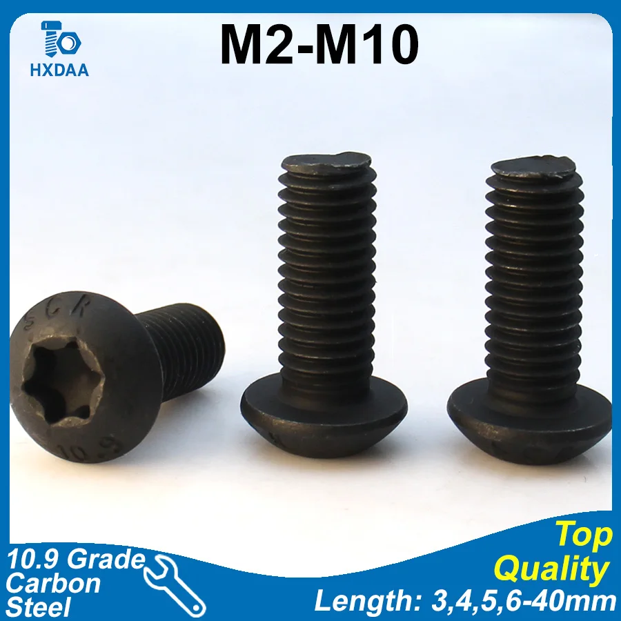 Высокопрочные винты Torx XIAOCHAO из углеродистой стали 10.9
Высокопрочные винты Torx XIAOCHAO из углеродистой стали 10.9
