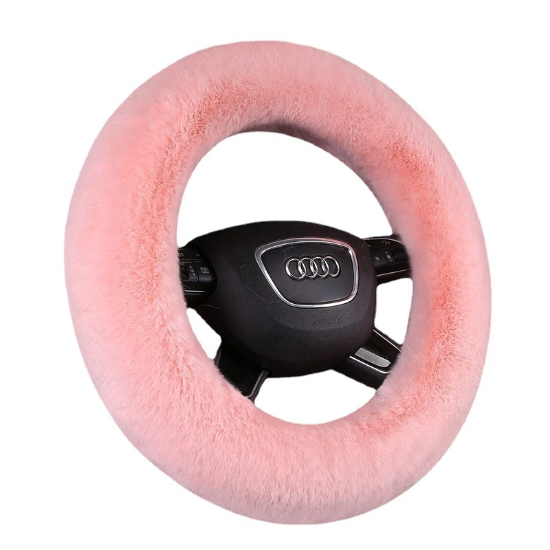 New car steering wheel cover winter plush handle cover anti-skid protective cover
New car steering wheel cover winter plush handle cover anti-skid protective cover