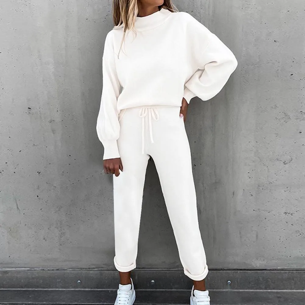 Daily Commuting Wind Sweatshirt Suit Sweatshirt Suit Casual High Collar Pullover Sweatshirt Set Trousers Pocket
Daily Commuting Wind Sweatshirt Suit Sweatshirt Suit Casual High Collar Pullover Sweatshirt Set Trousers Pocket