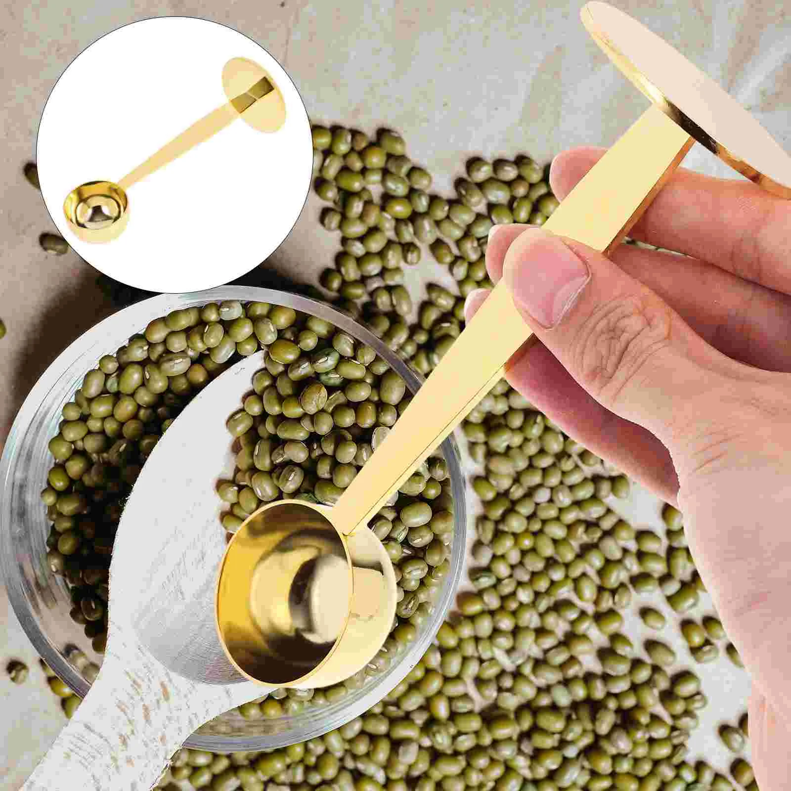 Coffee Spoon Spoons Measuring Scoop 2-in-1 Milk Stainless Steel Powder Newborn Home
Coffee Spoon Spoons Measuring Scoop 2-in-1 Milk Stainless Steel Powder Newborn Home