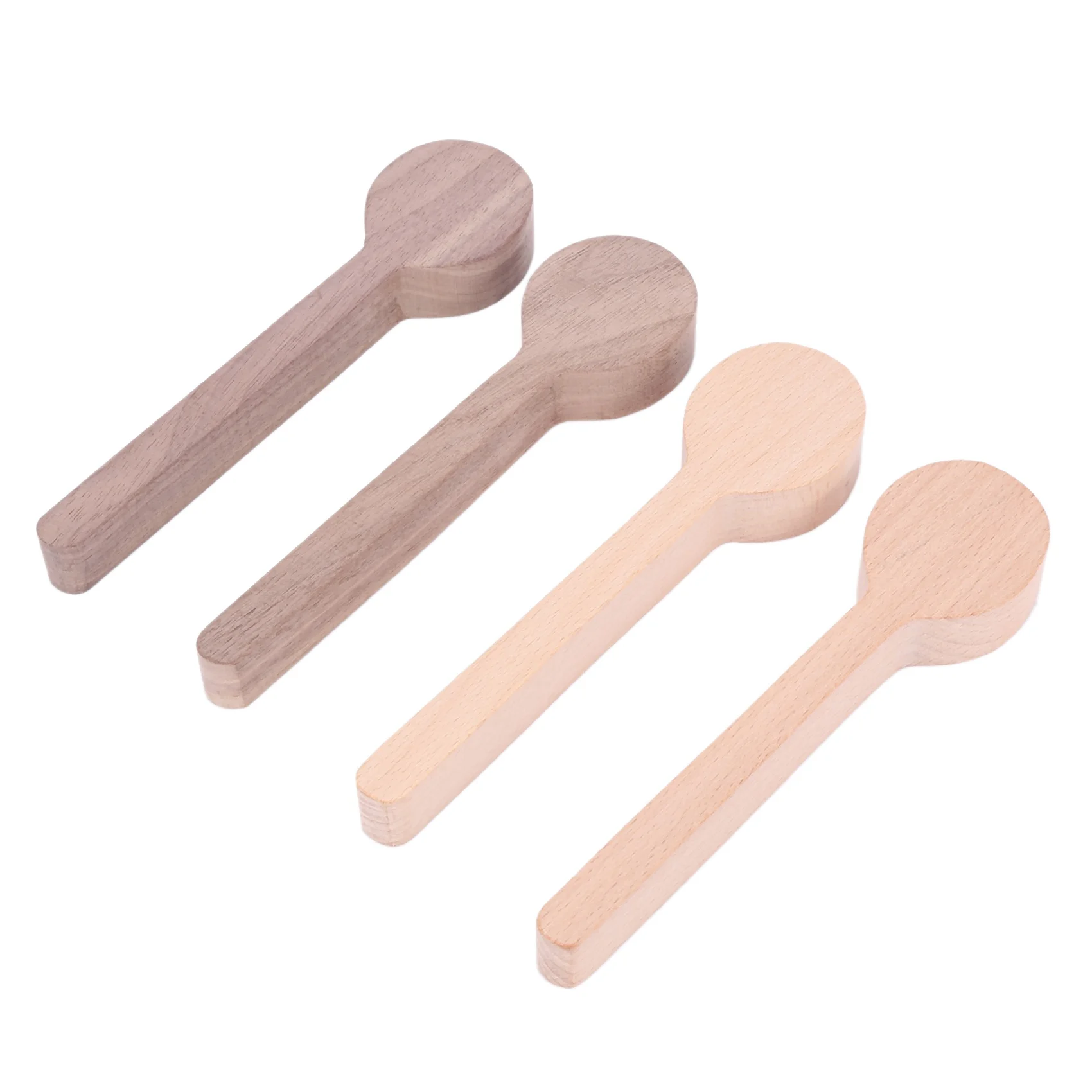 Wood Carving Spoon Blank Beech and Walnut Wood Unfinished Wooden Craft Whittling Kit for Whittler Starter (4Pcs)
Wood Carving Spoon Blank Beech and Walnut Wood Unfinished Wooden Craft Whittling Kit for Whittler Starter (4Pcs)