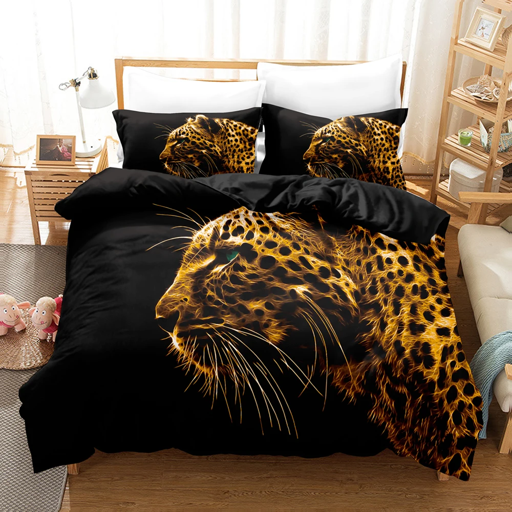 3DThe Leopard Bedding Sets Duvet Cover Set With Pillowcase Twin Full Queen King Bedclothes Bed Linen
3DThe Leopard Bedding Sets Duvet Cover Set With Pillowcase Twin Full Queen King Bedclothes Bed Linen