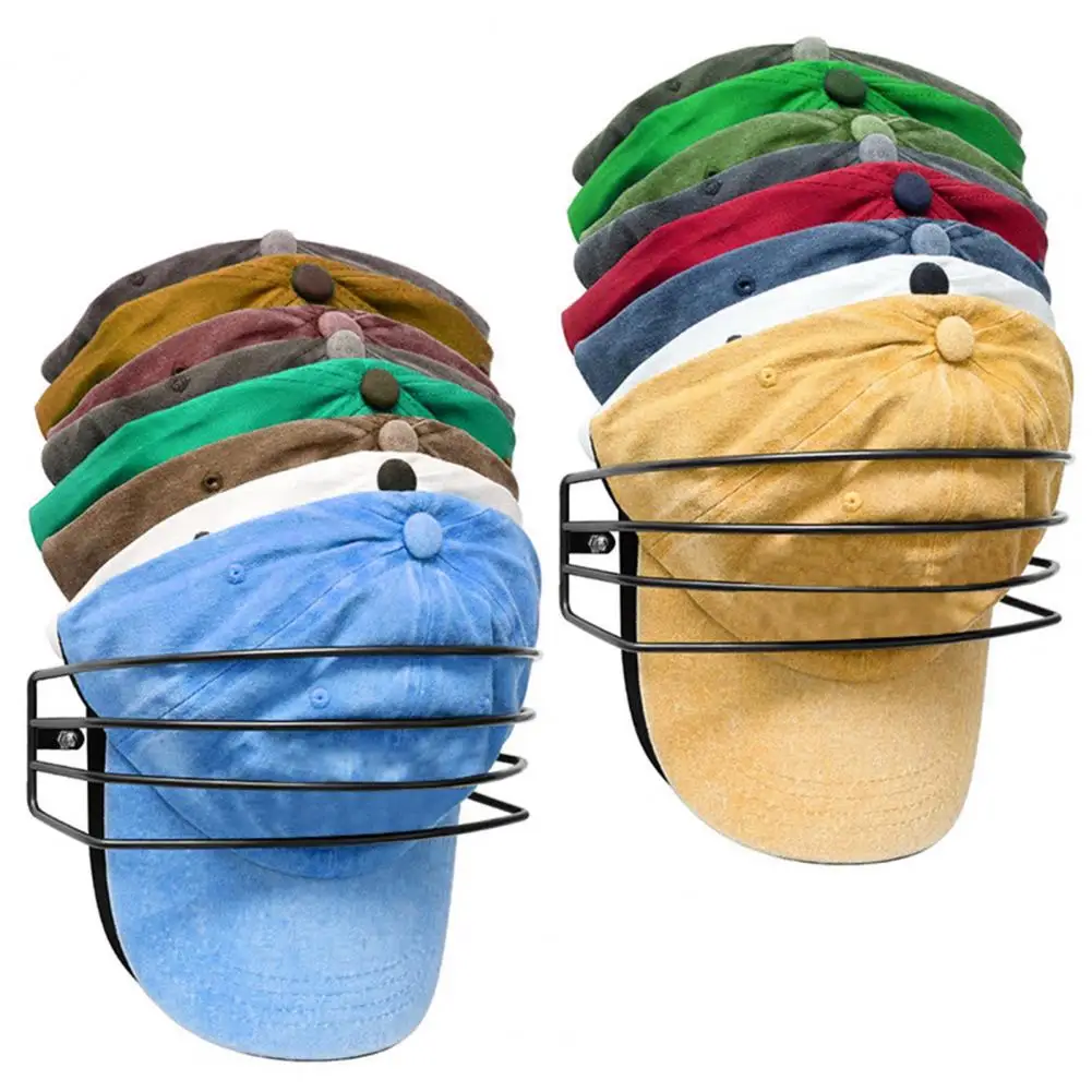 2Pcs Hat Racks Strong Load Bearing Metal Hat Racks Wall Mounted Holds 30 Caps Keeps Shape Metal Hat Organizers Home Use
2Pcs Hat Racks Strong Load Bearing Metal Hat Racks Wall Mounted Holds 30 Caps Keeps Shape Metal Hat Organizers Home Use