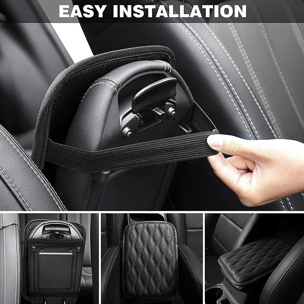 Center Console Pad Armrest Pad Cover Central Cushion Mat Rubber+PU Leather Universal 29.4x20.8cm /11.57x8.18inch
Center Console Pad Armrest Pad Cover Central Cushion Mat Rubber+PU Leather Universal 29.4x20.8cm /11.57x8.18inch