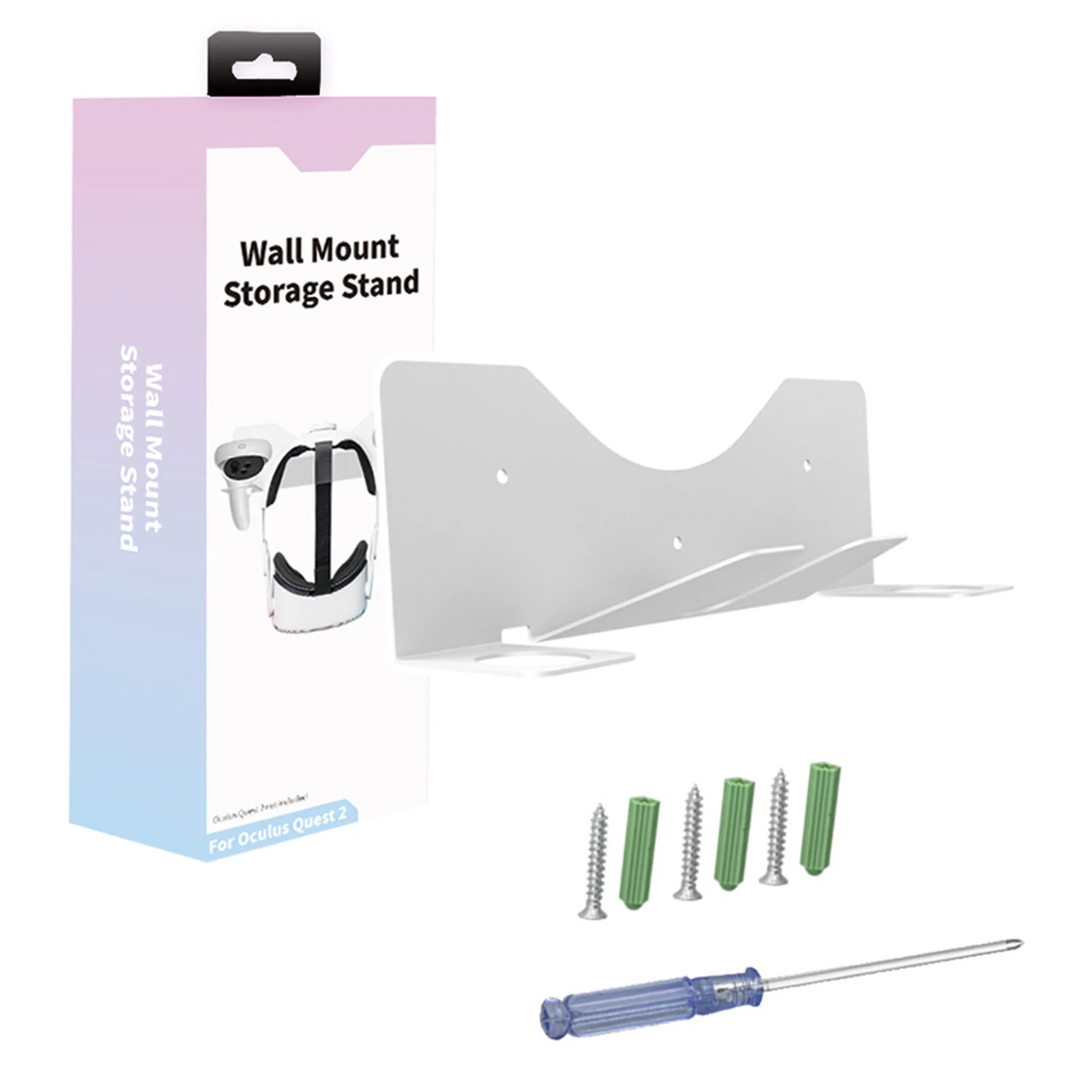 Metal Hook Mount For Oculus Quest2 VR Headset Wall Mount Holder Storage Shelf For Quest Rift-S VR Headset Stand Accessories
Metal Hook Mount For Oculus Quest2 VR Headset Wall Mount Holder Storage Shelf For Quest Rift-S VR Headset Stand Accessories