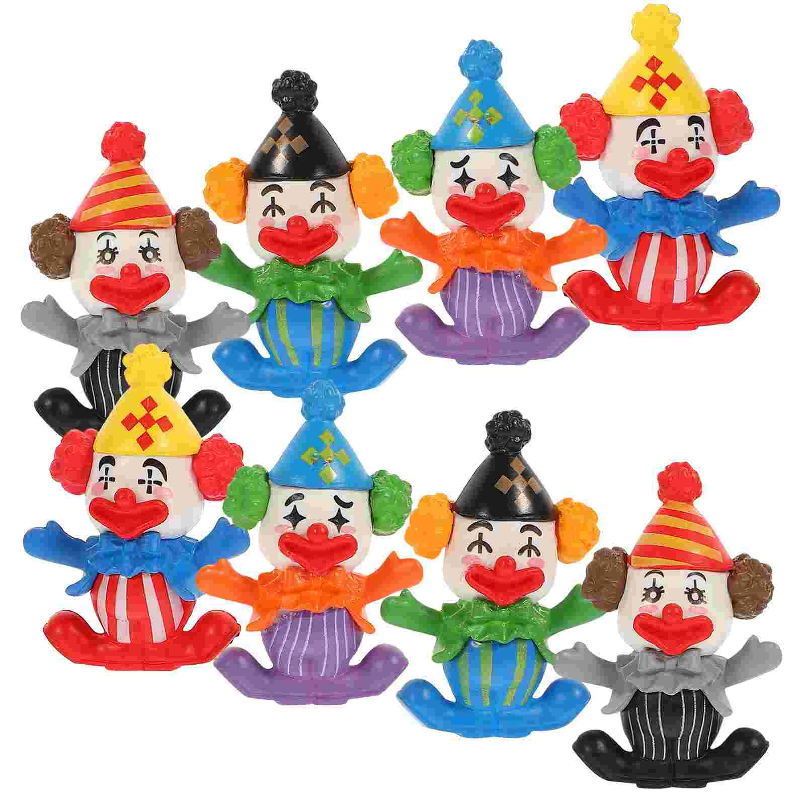8Pcs Mini Resin Clown Statue Clown Resin Statue Garden Resin Figurine Halloween Figurine Ornament
8Pcs Mini Resin Clown Statue Clown Resin Statue Garden Resin Figurine Halloween Figurine Ornament