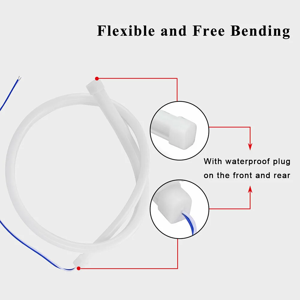 2X White 60cm Car Hose LED Light Bar Daytime Driving DRL Headlight Brand New Auto Parts High Quality And Durable
2X White 60cm Car Hose LED Light Bar Daytime Driving DRL Headlight Brand New Auto Parts High Quality And Durable