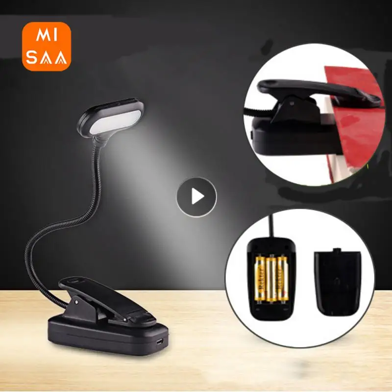 Mini LED Desk Lamp With Clamp 5 LED Diode Table Lamp Eye-Protection AAA Battery Powered Portable Flexible Book Lights Adjustable
Mini LED Desk Lamp With Clamp 5 LED Diode Table Lamp Eye-Protection AAA Battery Powered Portable Flexible Book Lights Adjustable