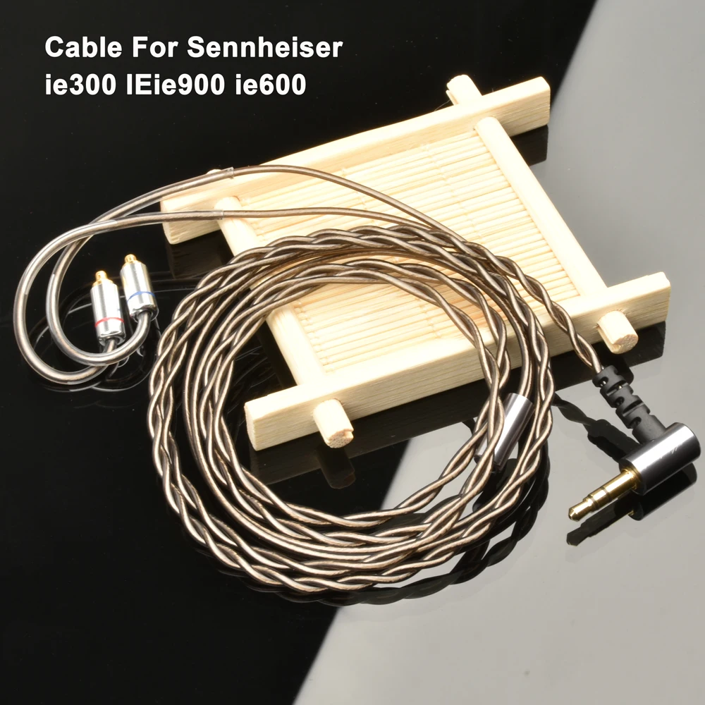New Headphone cable For Sennheiser ie300 IEie900 ie600 upgrade cable Silver-plated copper For IPHONE/MP3/MP4/ipad
New Headphone cable For Sennheiser ie300 IEie900 ie600 upgrade cable Silver-plated copper For IPHONE/MP3/MP4/ipad