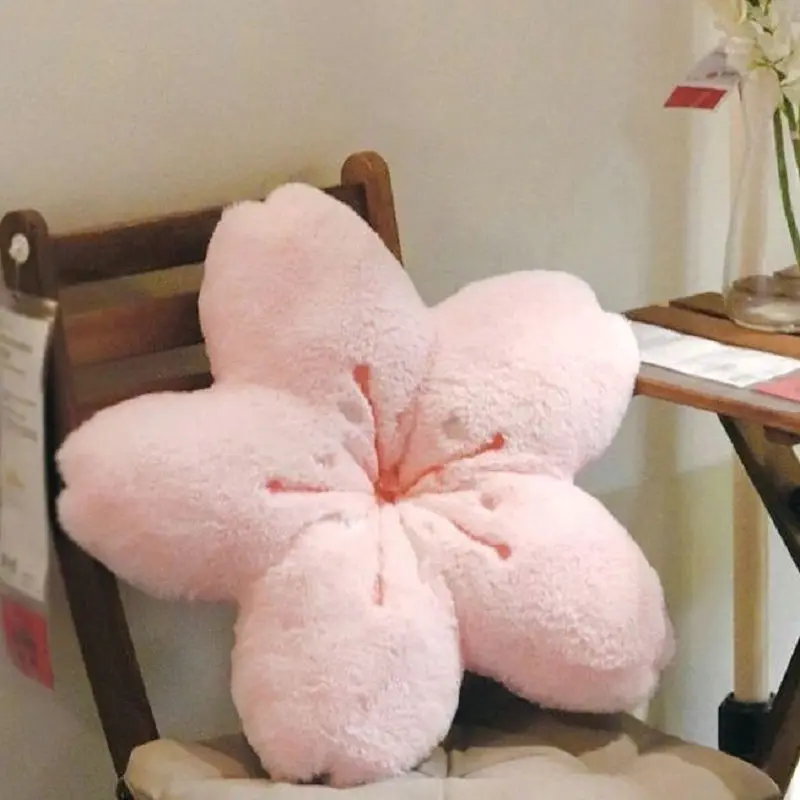 Nordic Girly Pink Cherry Petals Seat Chair Cushion Pillow Girl Bedroom Tatami Bay Window Decor Flower Shape Car Floor Mat Pillow
Nordic Girly Pink Cherry Petals Seat Chair Cushion Pillow Girl Bedroom Tatami Bay Window Decor Flower Shape Car Floor Mat Pillow