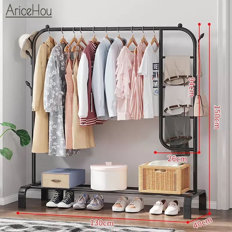Adjustable Clothes Rack Hanging Storage Simple Furniture Telescopic Cloth Rail Drying Rack Hanger Organizer Hangers Coat Shelf
Adjustable Clothes Rack Hanging Storage Simple Furniture Telescopic Cloth Rail Drying Rack Hanger Organizer Hangers Coat Shelf