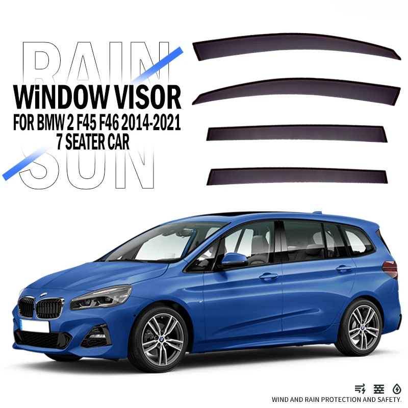 Дефлекторы воздуха для хэтчбека BMW 2 серии F45 F46
Дефлекторы воздуха для хэтчбека BMW 2 серии F45 F46