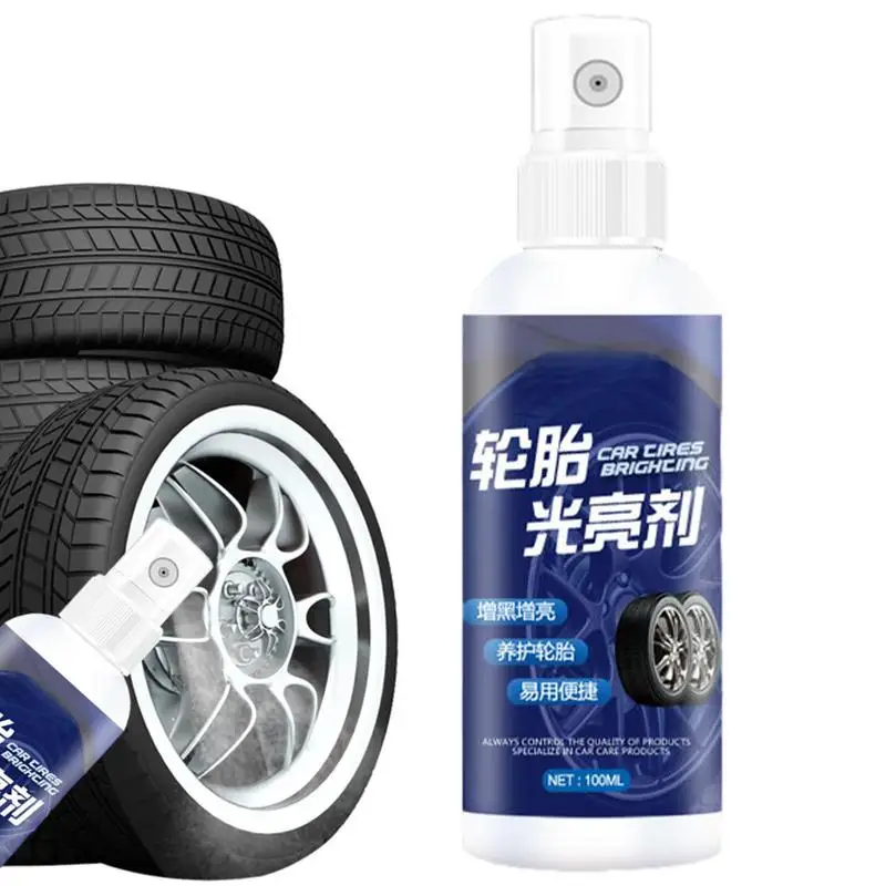 Wheel Coating Paint Car Tire Shine Spray 100ml Tire Cleaner Spray For Cars Trucks Motorcycle Wheel And Tire Polish Wheel Cleaner
Wheel Coating Paint Car Tire Shine Spray 100ml Tire Cleaner Spray For Cars Trucks Motorcycle Wheel And Tire Polish Wheel Cleaner