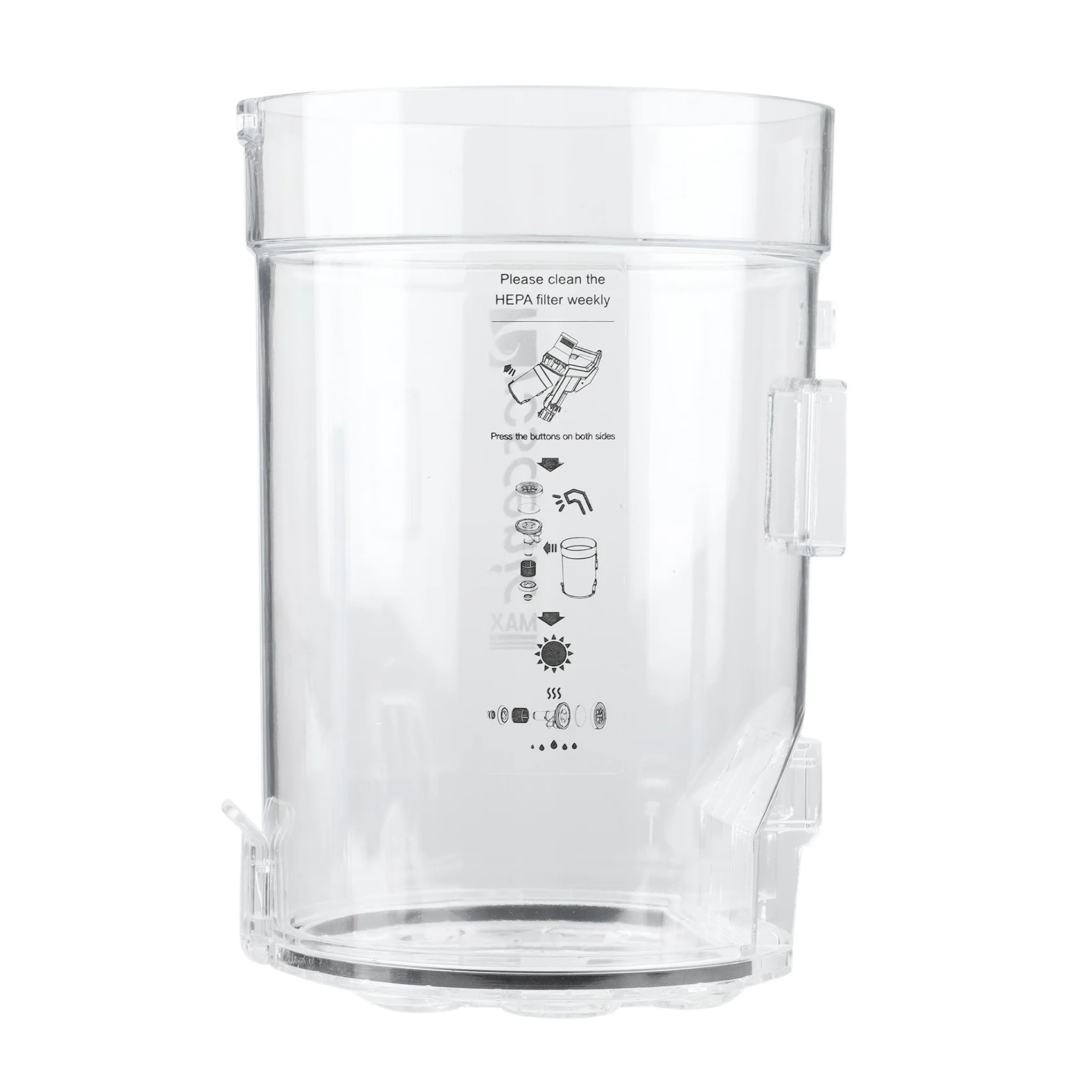 Accessory Replacement is Suitable for Dust Bucket of Proscenic P10 P11 Robot Vacuum Cleaner (Excluding Filter Assembly)
Accessory Replacement is Suitable for Dust Bucket of Proscenic P10 P11 Robot Vacuum Cleaner (Excluding Filter Assembly)