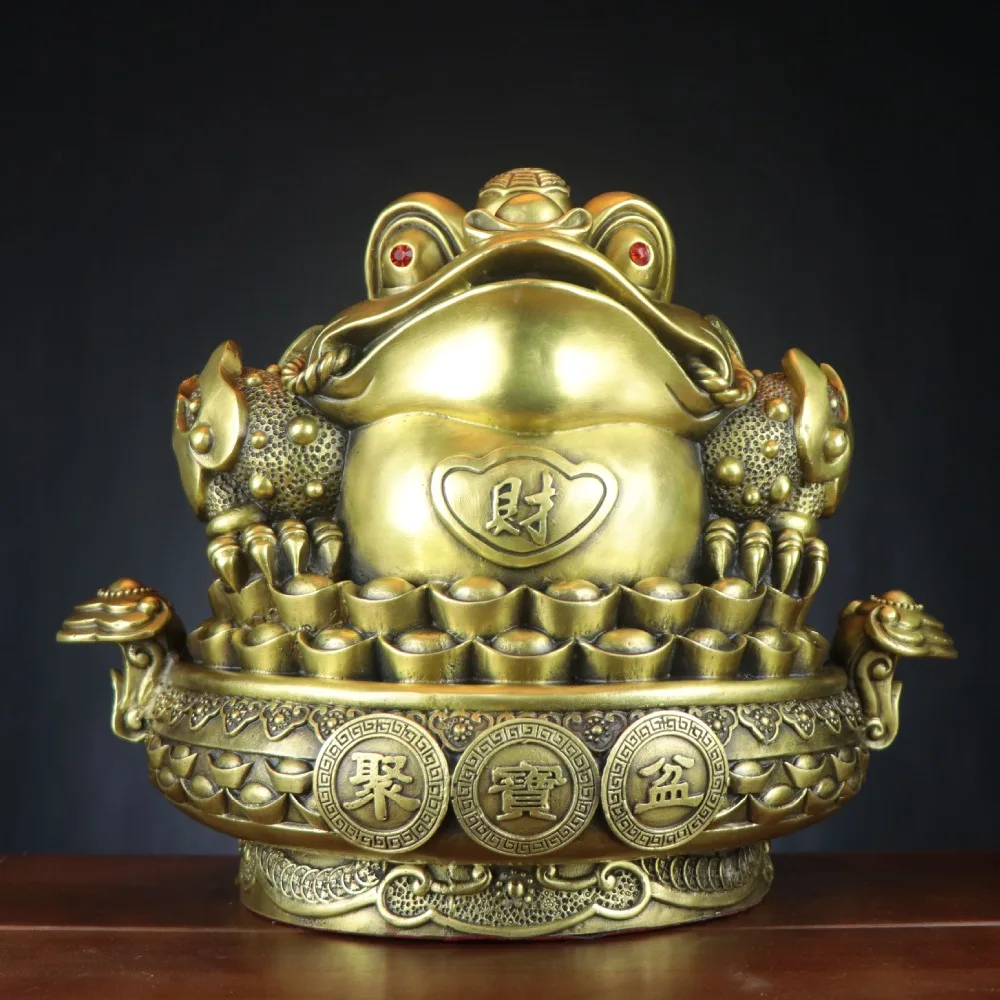 Медная Золотая жаба, креативное украшение для дома, бриллиантовая Золотая жаба из чистой меди
Медная Золотая жаба, креативное украшение для дома, бриллиантовая Золотая жаба из чистой меди