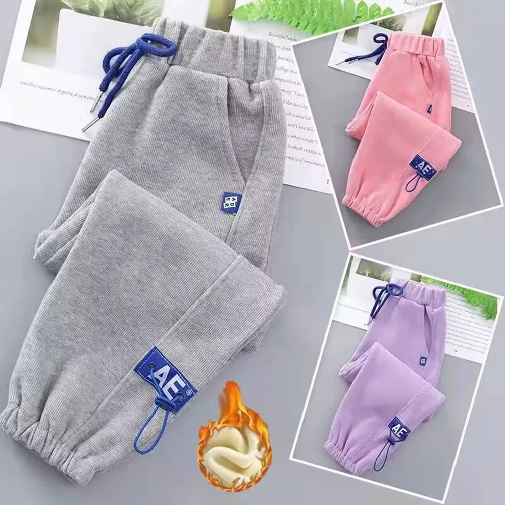 Children Warm Pants Boys Girls Autumn Winter Plush Sweatpants Kids Clothes Casual Loose Casual Pants 3-15Y Thickened Outer Wear
Children Warm Pants Boys Girls Autumn Winter Plush Sweatpants Kids Clothes Casual Loose Casual Pants 3-15Y Thickened Outer Wear