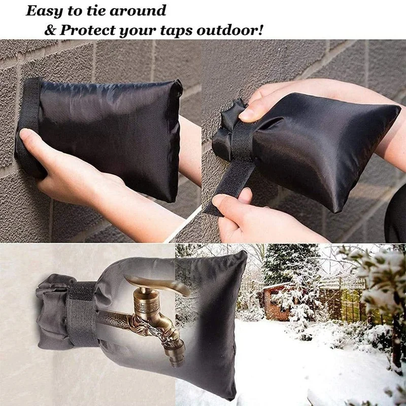 Faucet Protector Outdoor Faucet Protective Cover Anti-Freeze/Snow/Rain/Frost Cover for Garden and Outdoor Faucet
Faucet Protector Outdoor Faucet Protective Cover Anti-Freeze/Snow/Rain/Frost Cover for Garden and Outdoor Faucet