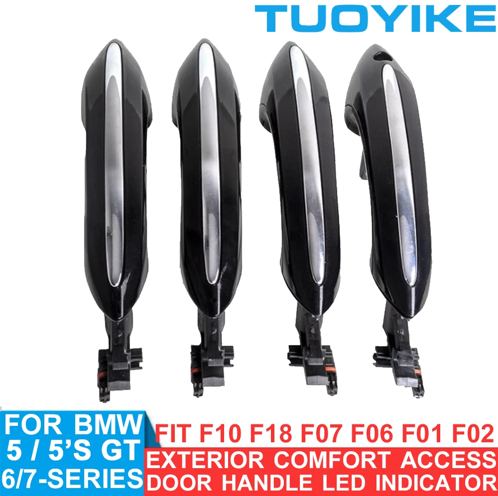 Black Exterior Comfort Access Door Handle WithLED Indicator Light For BMW 5/GT/6/7-Seris F10 F18 F07 F06 F12 F01 F02 51217231931
Black Exterior Comfort Access Door Handle WithLED Indicator Light For BMW 5/GT/6/7-Seris F10 F18 F07 F06 F12 F01 F02 51217231931