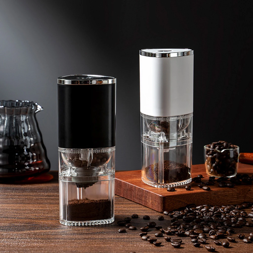 Coffee Electric Grinder Professional Portable Usb Rechargeable Bean Grinder Household Fully Automatic Coarse Fine Adjustable
Coffee Electric Grinder Professional Portable Usb Rechargeable Bean Grinder Household Fully Automatic Coarse Fine Adjustable