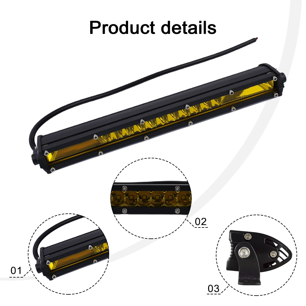 Car Light Bars 26LED Light Bar Car Rustproof. Shockproof 10-Inch 50000+ Hours Beam Dustproof For ATV Car Waterproof
Car Light Bars 26LED Light Bar Car Rustproof. Shockproof 10-Inch 50000+ Hours Beam Dustproof For ATV Car Waterproof