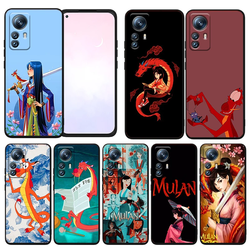 Phone Case For Xiaomi Mi 13 12T 12S 12X 12 11 11T 11i 10T 10 9 Pro Lite Ultra 5G Funda Disney Mushu Mula Black Cover
Phone Case For Xiaomi Mi 13 12T 12S 12X 12 11 11T 11i 10T 10 9 Pro Lite Ultra 5G Funda Disney Mushu Mula Black Cover